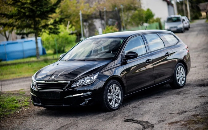 Peugeot 308 cena 27900 przebieg: 151284, rok produkcji 2014 z Czersk małe 704